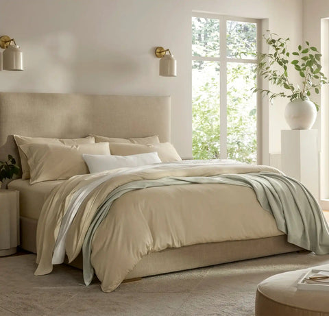 Signature Vintage Washed Sheet Set Vintage Sand