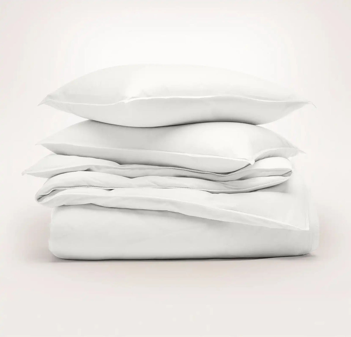 Signature Vintage Washed Duvet Set Vintage White