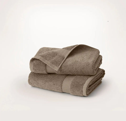Plush Hand Towels (Pair) Walnut