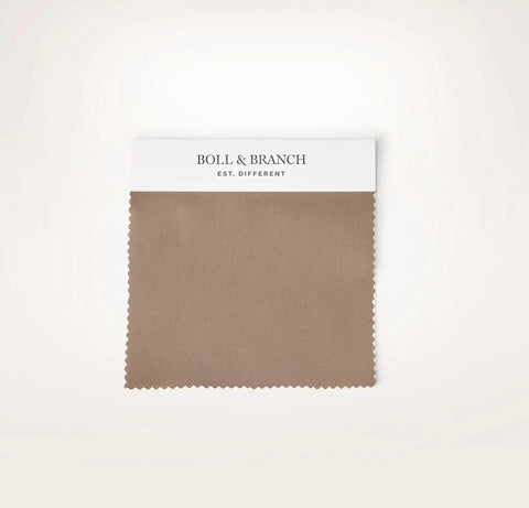 Signature Hemmed Fabric Swatch Walnut