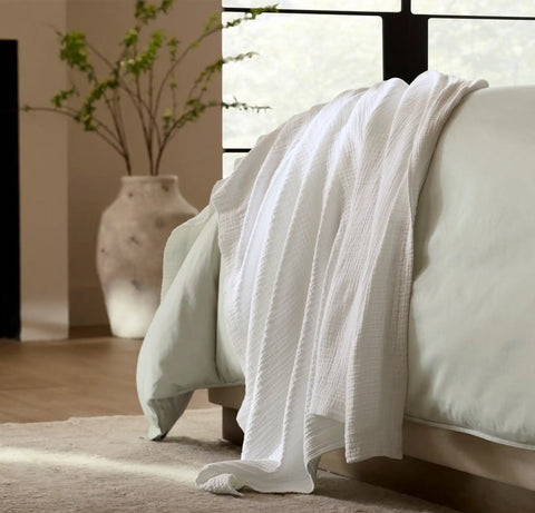 Dream Throw Blanket White