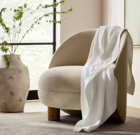 Dream Throw Blanket White