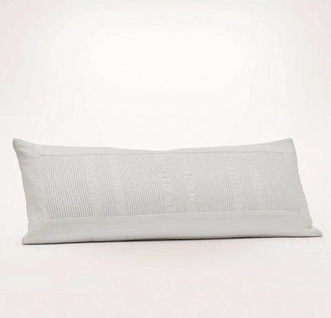 Fluted Pillow Cover White