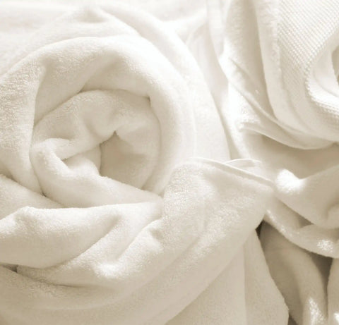 Plush Bath Sheet White