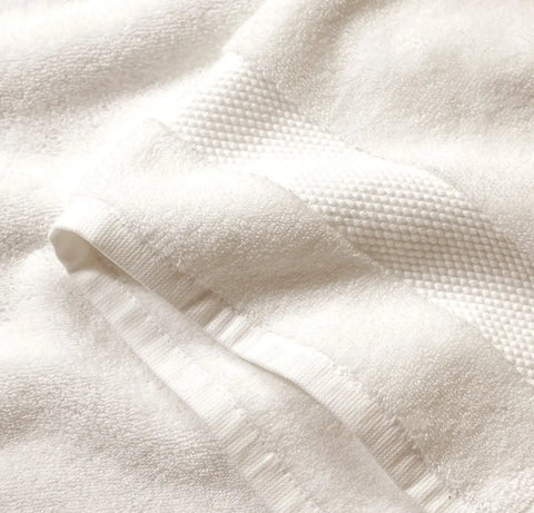 Plush Bath Sheet White