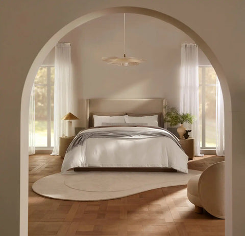 Signature Embellished Duvet Set White/White Ladder Stitch