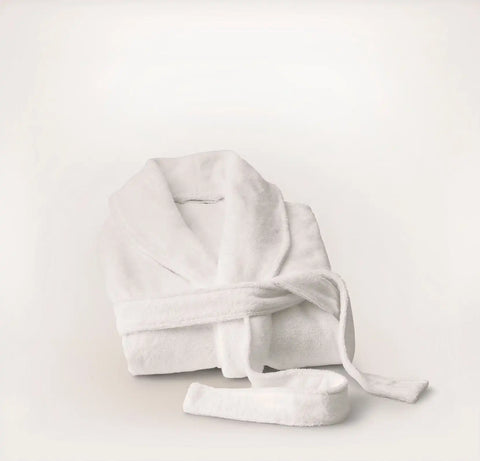 Turkish Ultra Plush Robe White