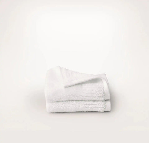 Turkish Ultra Plush Washcloths (Pair) White
