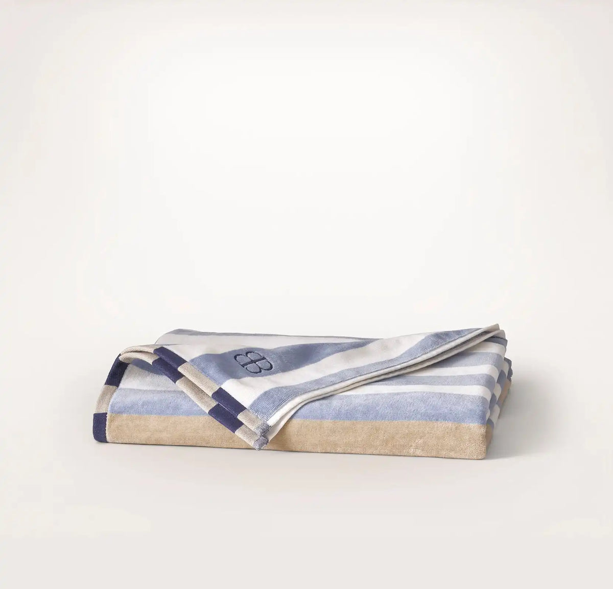 The Beach Towel Hydrangea Harbor Stripe