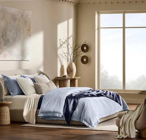 Percale Vintage Washed Sheet Set Vintage Cream