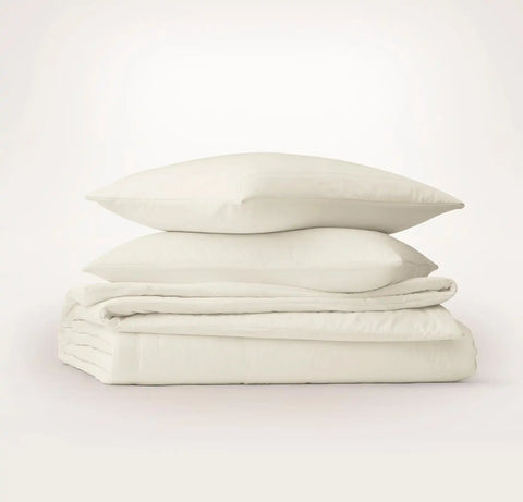 Signature Vintage Washed Comforter Set Vintage Cream