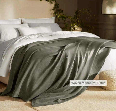 Essential Bed Blanket Bluestone