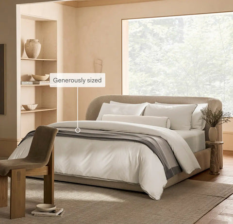Fine Merino Wool Bed Blanket Pewter