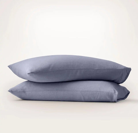 Linen Pillowcase Set Melange Bay