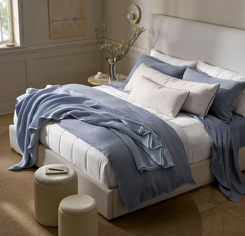 Linen Sheet Set Melange Bay