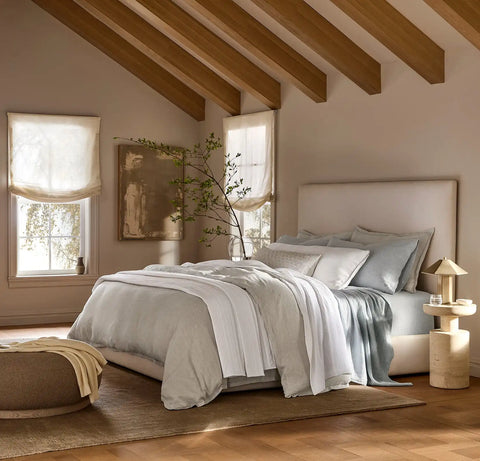 Linen Sheet Set Melange Shore