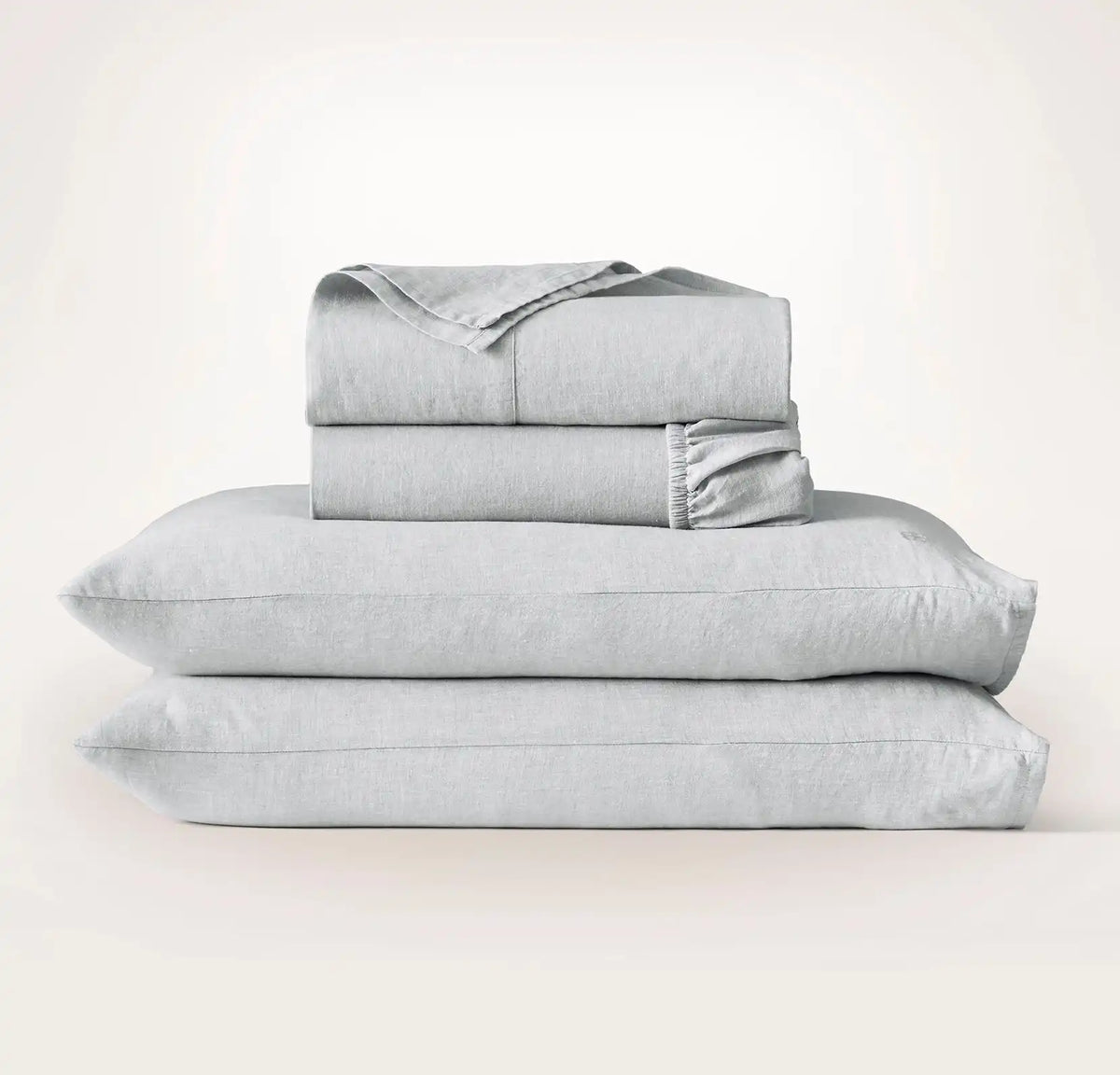 Linen Sheet Set Melange Shore