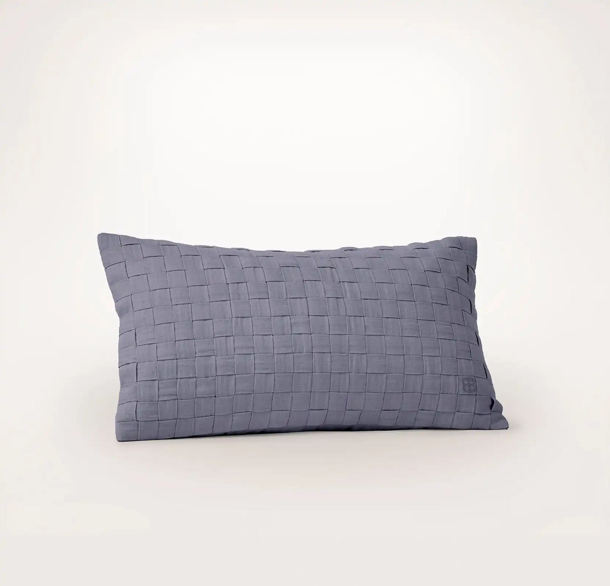 Linen Woven Icon Pillow Cover Melange Bay
