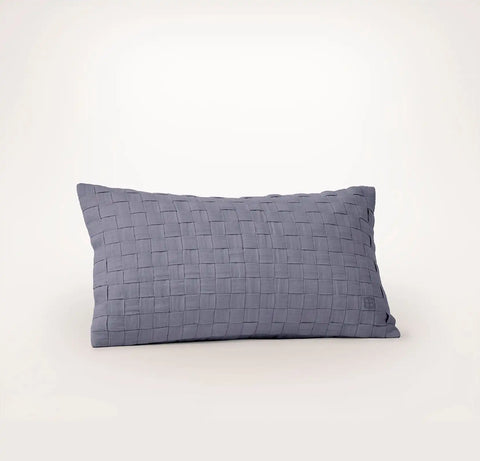 Linen Woven Icon Pillow Cover Melange Bay