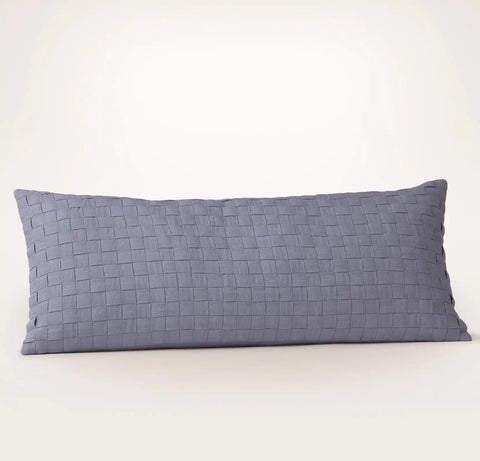 Linen Woven Icon Pillow Cover Melange Bay