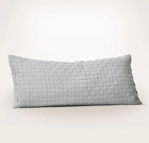 Linen Woven Icon Pillow Cover Melange Shore
