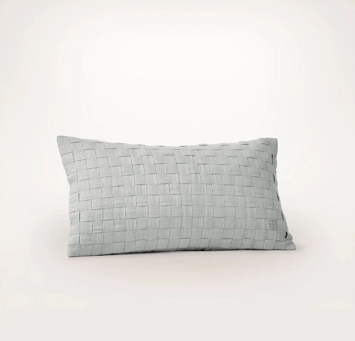 Linen Woven Icon Pillow Cover Melange Shore
