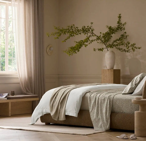 Signature Hemmed Sheet Set Oak Garden
