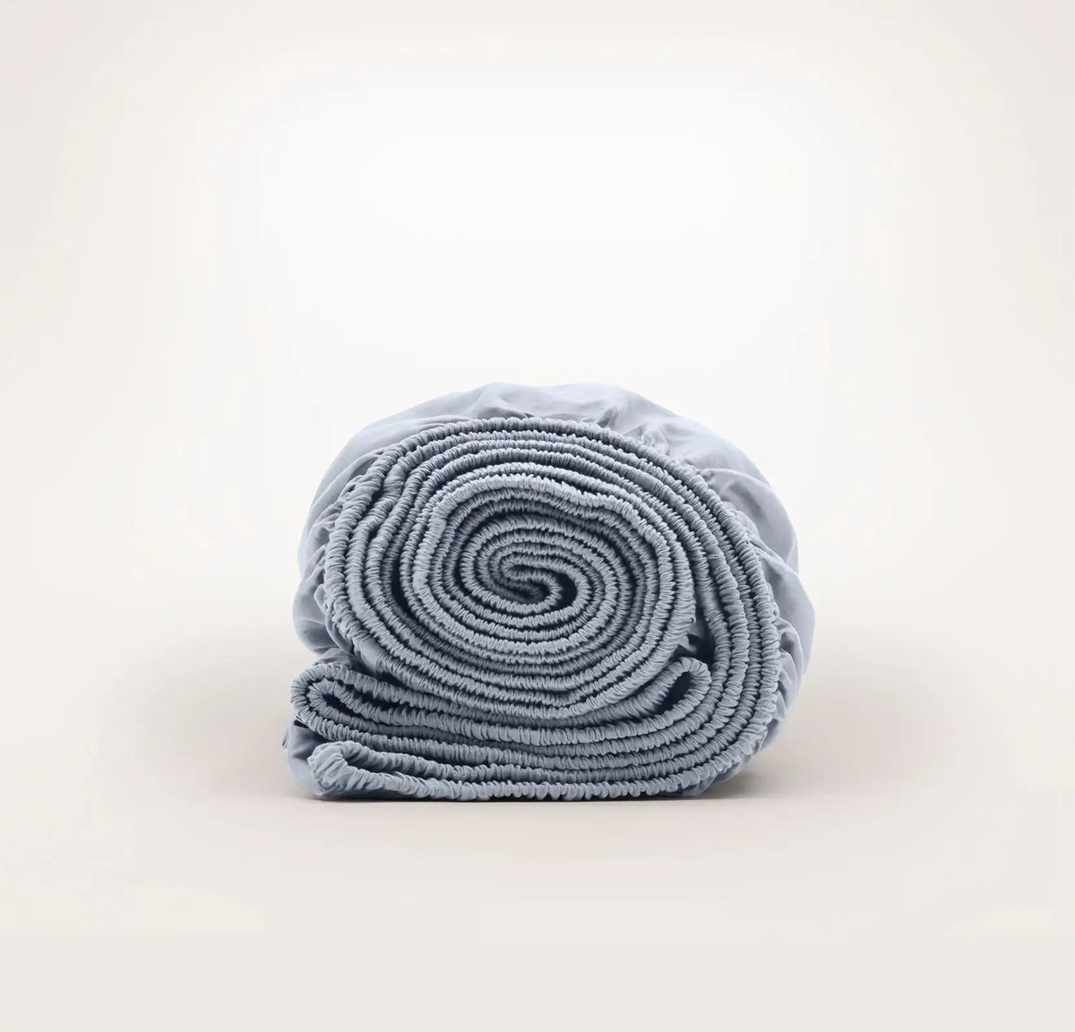 Percale Hemmed Fitted Sheet Hydrangea