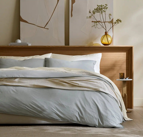 Signature Vintage Washed Duvet Set Vintage Shore