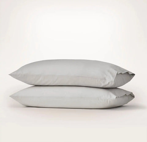 Percale Vintage Washed Pillowcase Set Vintage Mist