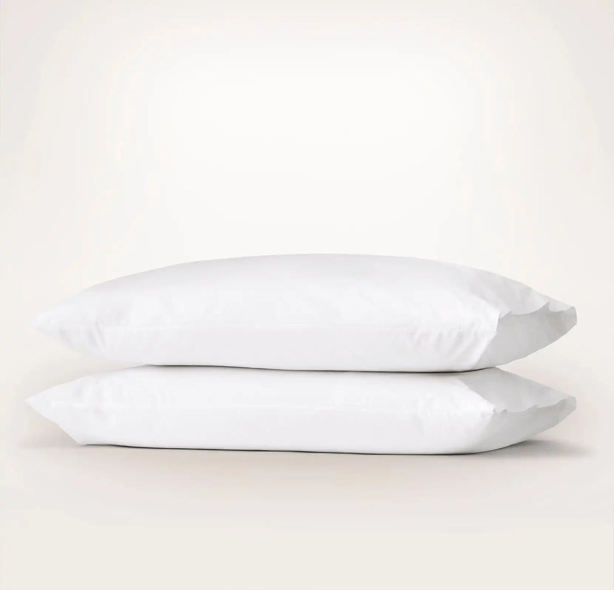 Percale Vintage Washed Pillowcase Set Vintage White