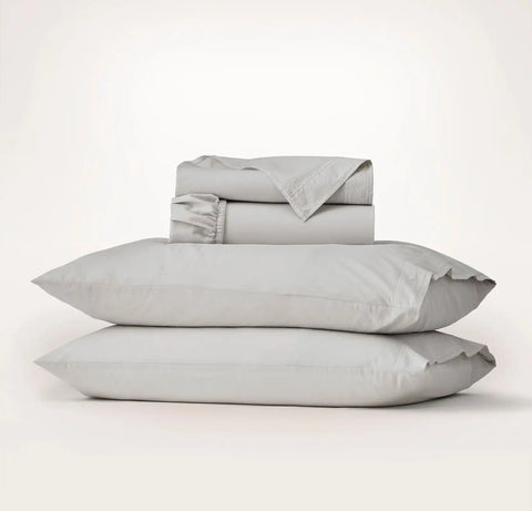 Percale Vintage Washed Sheet Set Vintage Mist