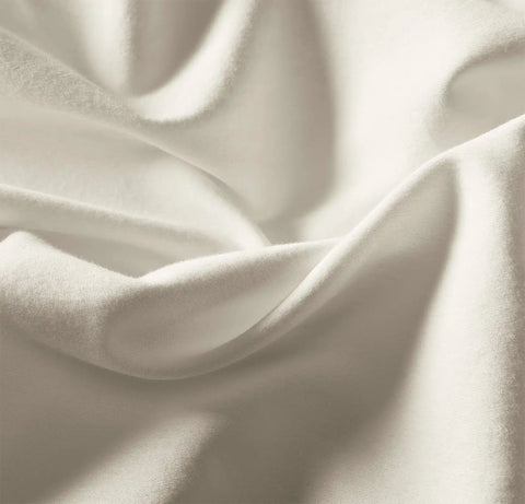 Percale Vintage Washed Fabric Swatch Vintage White