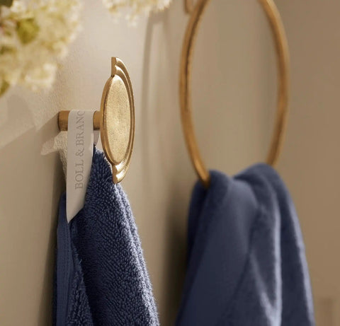 Plush Bath Sheet Coastal Navy