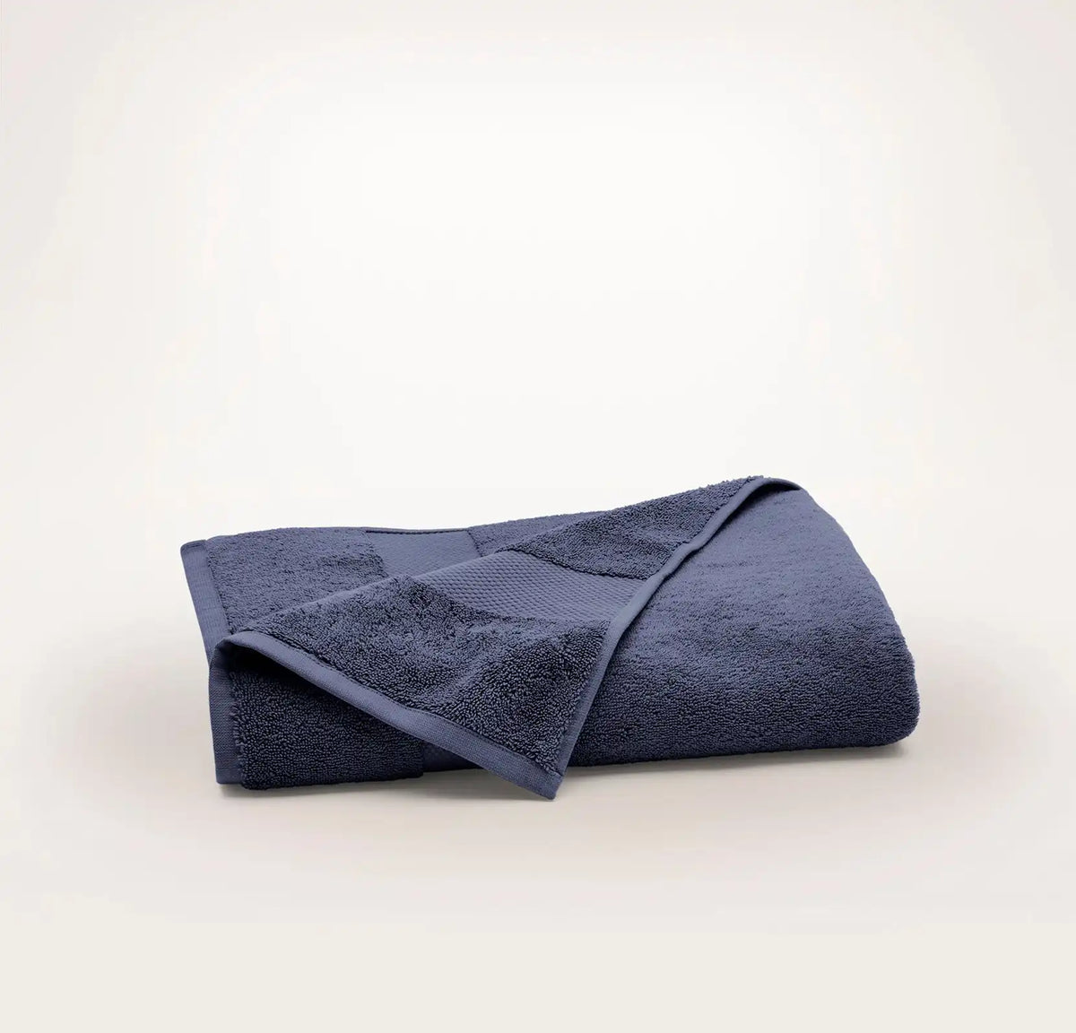 Plush Bath Towel Coastal Navy