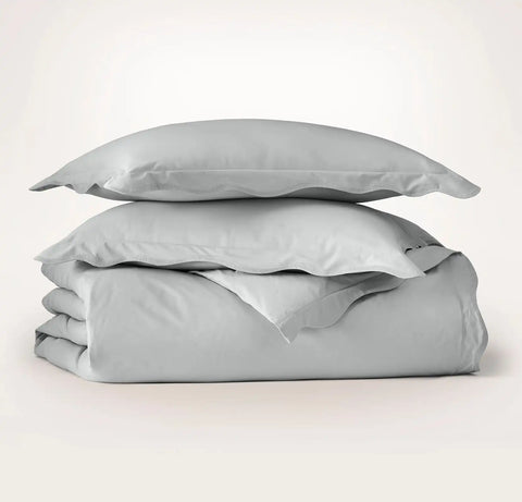 Signature Embellished Duvet Set Shore/Shore Curved Edge
