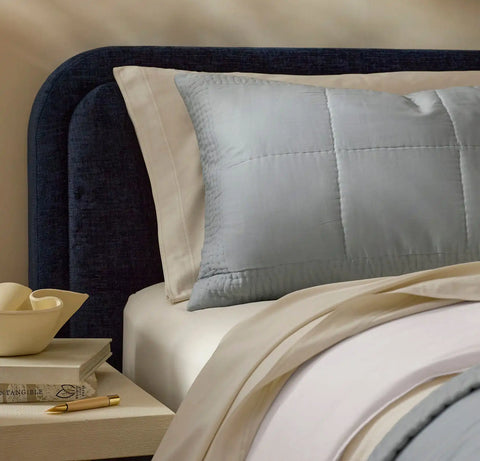 Signature Handstitched Quilted Sham Shore