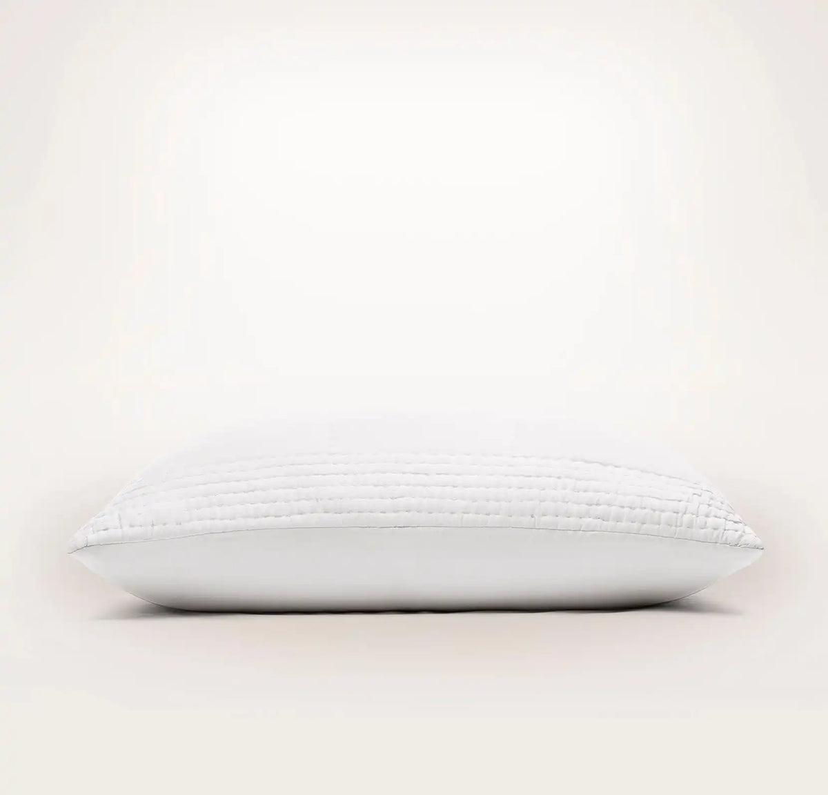 Signature Handstitched Quilted Sham White