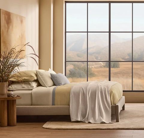 Signature Hemmed Duvet Set Buttercup