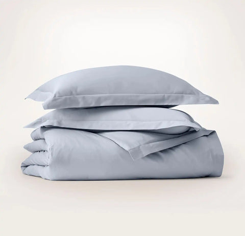 Signature Hemmed Duvet Set Hydrangea