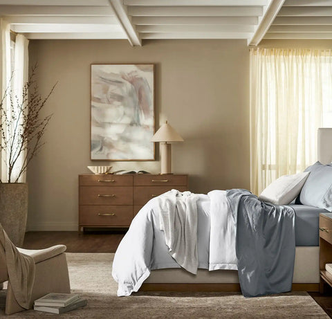 Signature Hemmed Sheet Set Bluestone