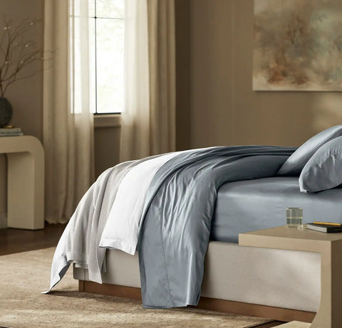 Signature Hemmed Sheet Set Bluestone