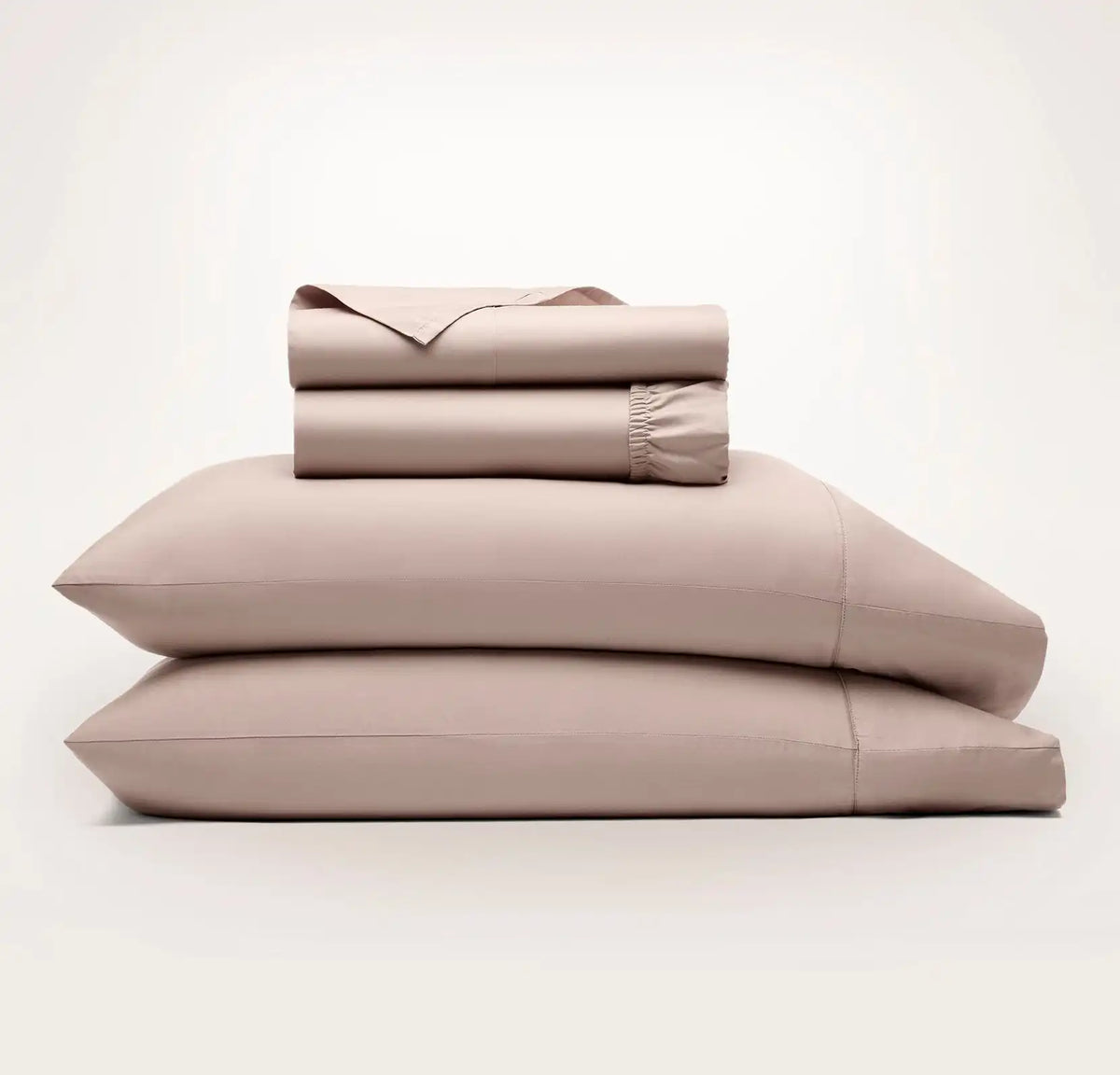 Signature Hemmed Sheet Set Dusty Rose