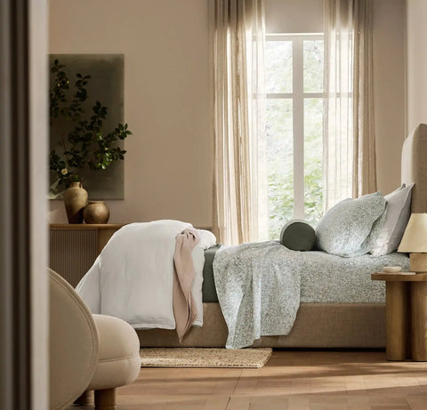 Signature Hemmed Sheet Set Meadow Garden