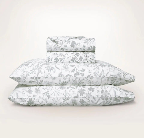 Signature Hemmed Sheet Set Shore Botanical