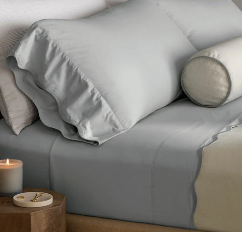 Signature Embellished Sheet Set Shore/Shore Curved Edge