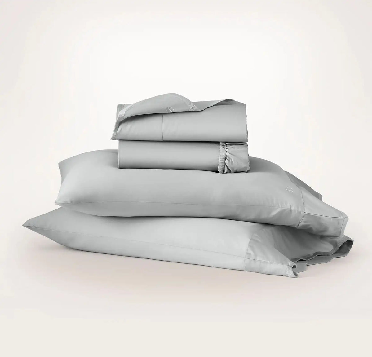 Signature Embellished Sheet Set Shore/Shore Curved Edge