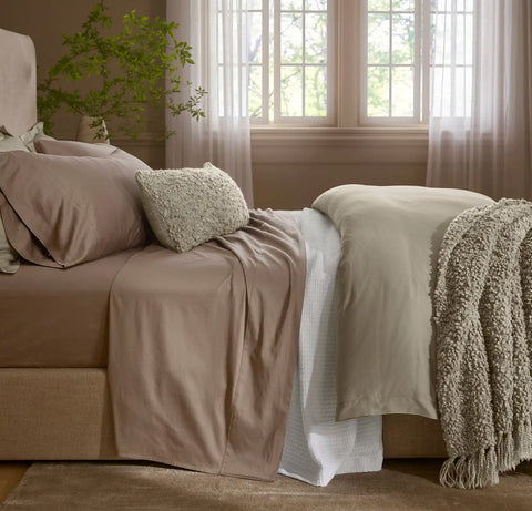 Signature Hemmed Sheet Set Walnut