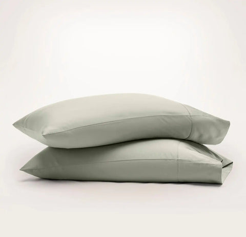 Signature Hemmed Pillowcase Set Sageleaf