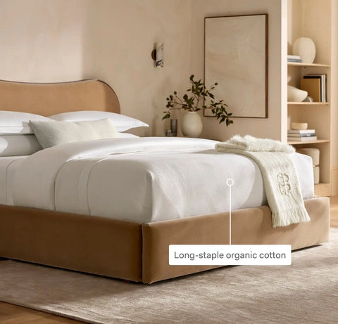 Signature Stitchline Quilt Cream